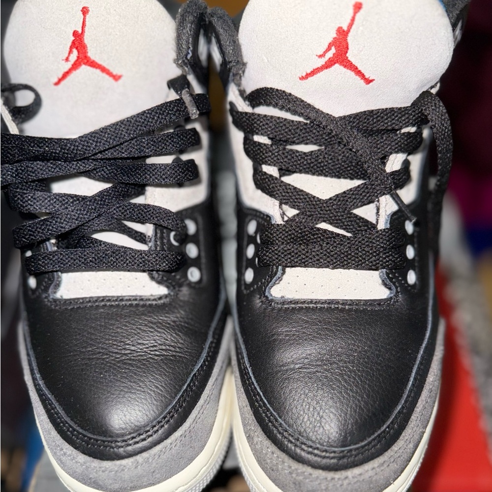 Michael Jordan Kids Black and White Sneakers